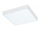 TARTU IP44 kültéri mennyezeti LED lámpa, fehér négyzet (24W/2500lm) vált. színhőm.