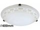 Tom mediterrán mennyezeti lámpatest (2xE27) mintás alabástromüveg búrával - 40 cm