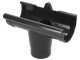 Ereszcsatorna rendszer, 90/75 mm, 12 méter, antracit, PVC