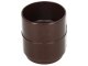 Ereszcsatorna rendszer, 90/75 mm, 4 méter, barna, PVC