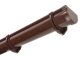 Ereszcsatorna rendszer, 90/75 mm, 4 méter, barna, PVC