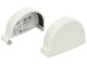 Ereszcsatorna rendszer, 90/75 mm, 4 méter, fehér, PVC