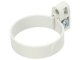 Ereszcsatorna rendszer, 90/75 mm, 4 méter, fehér, PVC