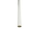 Ereszcsatorna rendszer, 90/75 mm, 4 méter, fehér, PVC