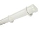 Ereszcsatorna rendszer, 90/75 mm, 4 méter, fehér, PVC