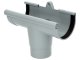 Ereszcsatorna rendszer, 90/75 mm, 8 méter, szürke, PVC