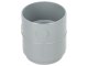 Ereszcsatorna rendszer, 90/75 mm, 8 méter, szürke, PVC