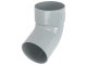 Ereszcsatorna rendszer, 90/75 mm, 8 méter, szürke, PVC