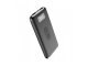 PowerBank külső akku Chrome vezeték nélküli töltés (2xUSB) fekete - 10000 mAh
