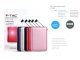 PowerBank külső akkumulátor SuperSmall kábellel (2xUSB) fehér - 5000 mAh