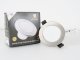 Tűzbiztos LED spot lámpa (7W/600lm/92x52mm) szálcsiszolt acél, természetes fehér