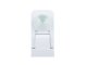 Infravörös mozgásérzékelő, forgatható, IP65 kültéri, max. 1000W LED - Flat fehér (kikapcsolható)