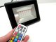 RGB LED reflektor (30W/110°) Infravörös távirányítóval SMD