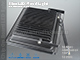 Slim LED reflektor (50W/COB/120°) Hideg fehér