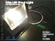 Slim LED reflektor (50W/COB/120°) Természetes fehér