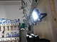 Slim LED reflektor (10W/100°) - Hideg fényű