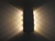 Design oldalfali LED lámpatest (7W) fehér - IP65 - meleg fehér