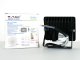 Party LED reflektor piros fényű (10W/850lm) színes világításhoz, kertbe, kültérre