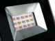 Party LED reflektor piros fényű (10W/850lm) színes világításhoz, kertbe, kültérre