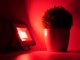 Party LED reflektor piros fényű (20W/1700lm) színes világításhoz, kertbe, kültérre