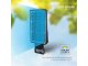 Szolár utcai LED lámpa, falra vagy oszlopra szerelhető (40W/4800lm) hideg fehér