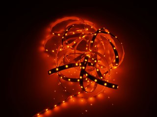 LED szalag beltéri 3528-60 (12 Volt) - sárga DEKOR!