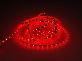 LED szalag beltéri 3528-60 (12 Volt) - piros DEKOR!