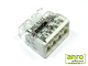 2273 Wago Compact vezeték összekötő, 8 x 2.5mm² vezeték nyílásos (50 db)