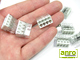 2273 Wago Compact vezeték összekötő, 8 x 2.5mm² vezeték nyílásos (50 db)