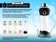 Active üvegkulacs, 550 ml, barack