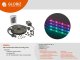 -USB csatlakozós TV háttérvilágítás RGB LED szalaggal: 24-38 colos tévéhez