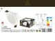 Tűzbiztos LED spot lámpa (7W/600lm/92x52mm) fehér, természetes fehér