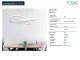 Design LED csillár (20W), fehér színű - meleg fehér