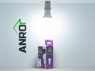 E27 LED lámpa (15W/240°) Körte - hideg fehér, dimmelhető (IQ LED - TÜV)