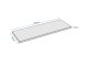 Laminált polcpanel (20x260 cm) fehér