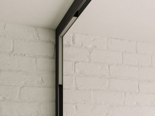 Genesis mágneses sínes L alakú sarok LED lámpa 90° vertikális, 27 cm, fekete - 24W (36°) természetes fehér