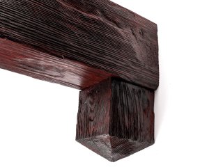 DecoWood Vörös-140 Univerzális poliuretán konzol (E 066)