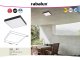 Fekete keretes LED panel mennyezeti lámpa, TARTU IP44 (24W/2500lm) vált. színhőm.