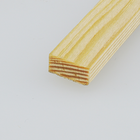 Gyalult fa négyszögléc - fa barkácsléc, skandináv fenyőből (5x10mm)