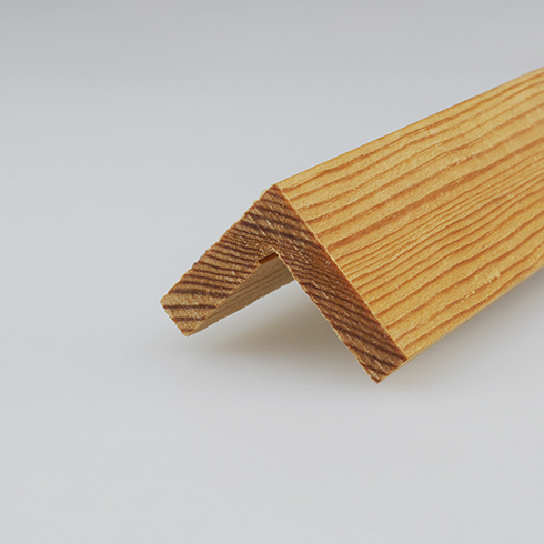 Fa élvédő - gyalult fa kalapléc skandináv fenyőből (25x25mm)