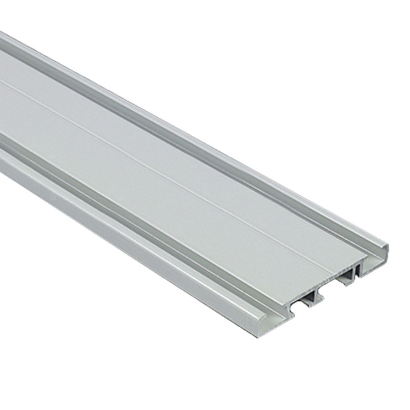 Slim-Line alumínium függönysín szett (alu. szín) - 2 sor - egyedi méret (0-3 méterig)