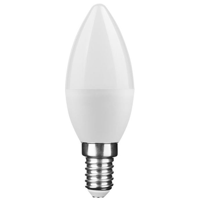 E14 LED lámpa (7W/180°) Gyertya - meleg fehér