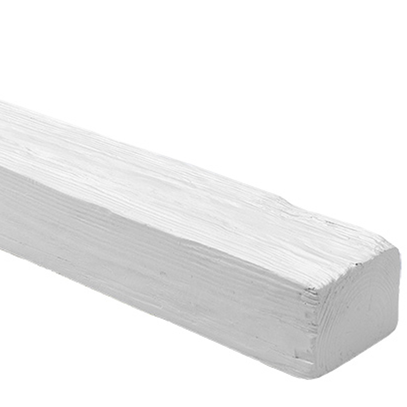 DecoWood Fehér-90 Modern poliuretán gerenda, festhető (ED 107)