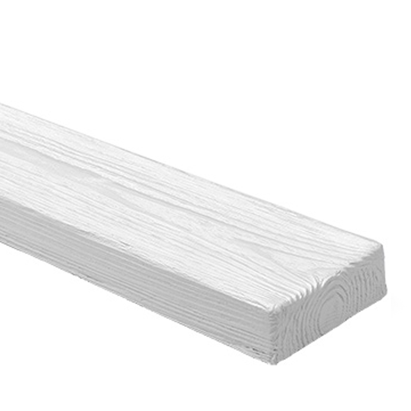 DecoWood Fehér-120 Modern poliuretán deszka panel, festhető (ET 406)