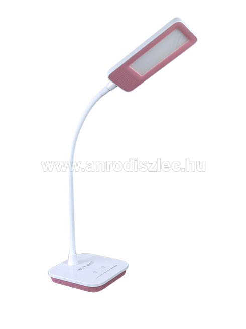 Asztali LED lámpa fényerőszabályozható (7W) pink