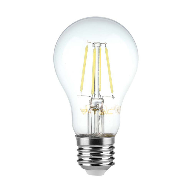 LED lámpa E27 Filament (10W/300°) Körte - hideg fehér