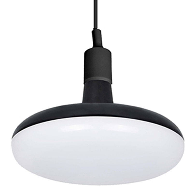 Agumi E27 függeszték fekete + ajándék E27/18W LED lámpa!
