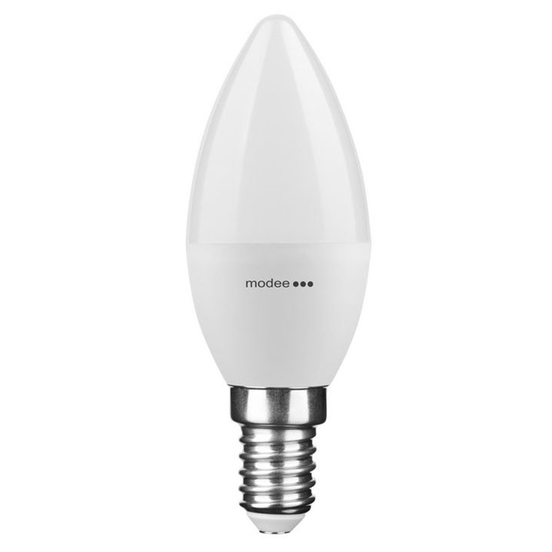E14 LED lámpa (6W/200°) Gyertya - természetes fehér