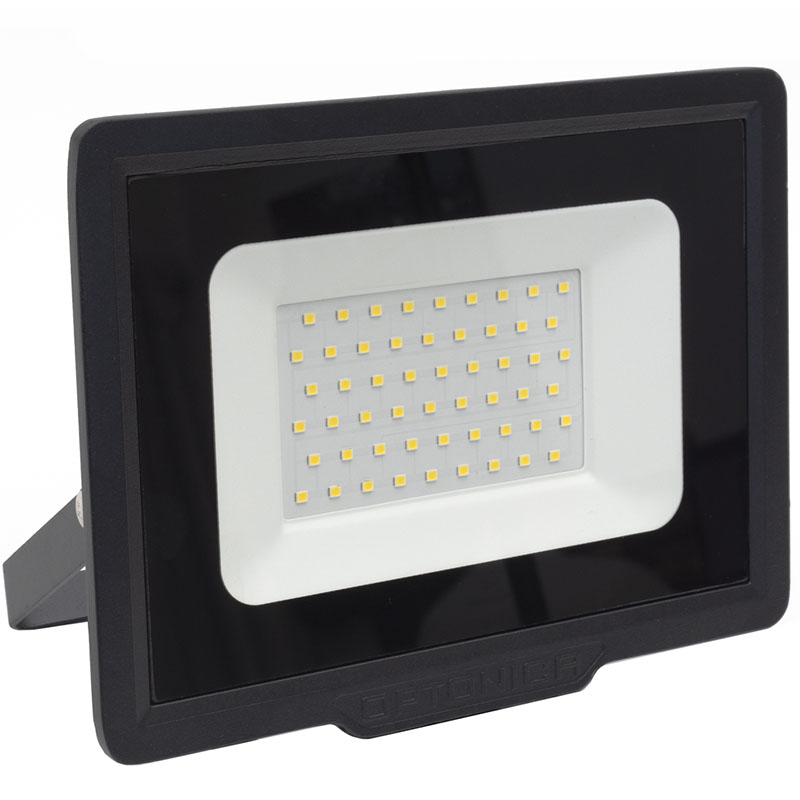 SMD2 LED reflektor fekete (50W/120°) - Természetes fehér