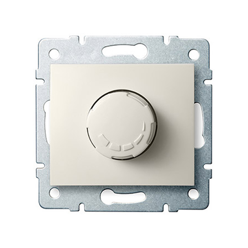 DOMO - Fényerőszabályzó 500W, keret nélküli, krémszínű